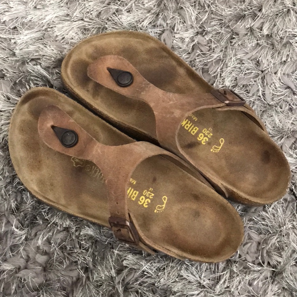 Gizeh Birkenstock Oiled Leather Size 36